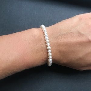 Real pearl bracelet 14k Gold clasp